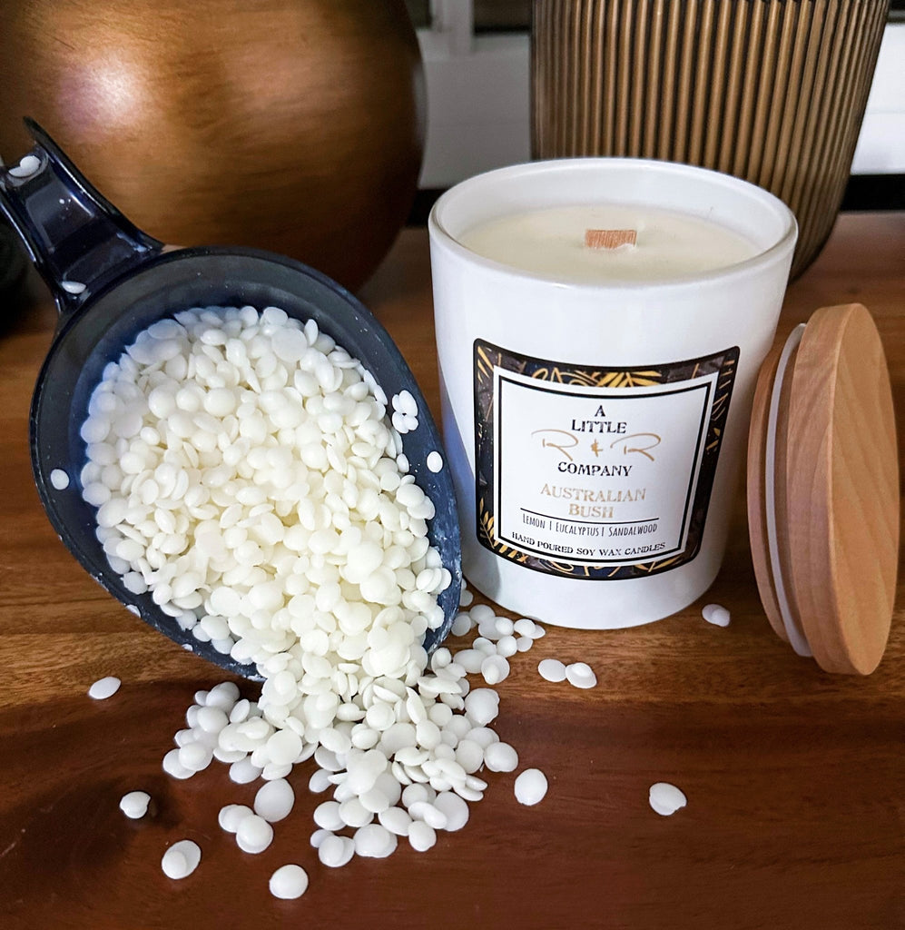 Embrace the Natural Glow: Why Soy Wax Outshines Paraffin in A Little R&R Company's Candles and Wax Melts - alittlernrcompany